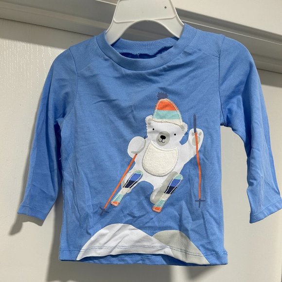 FIRST IMPRESSIONS BOY"S PASSION BLUE SKING POLAR BEAR - Picture 1 of 6